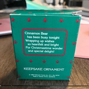 Cinnamon Bear ornament